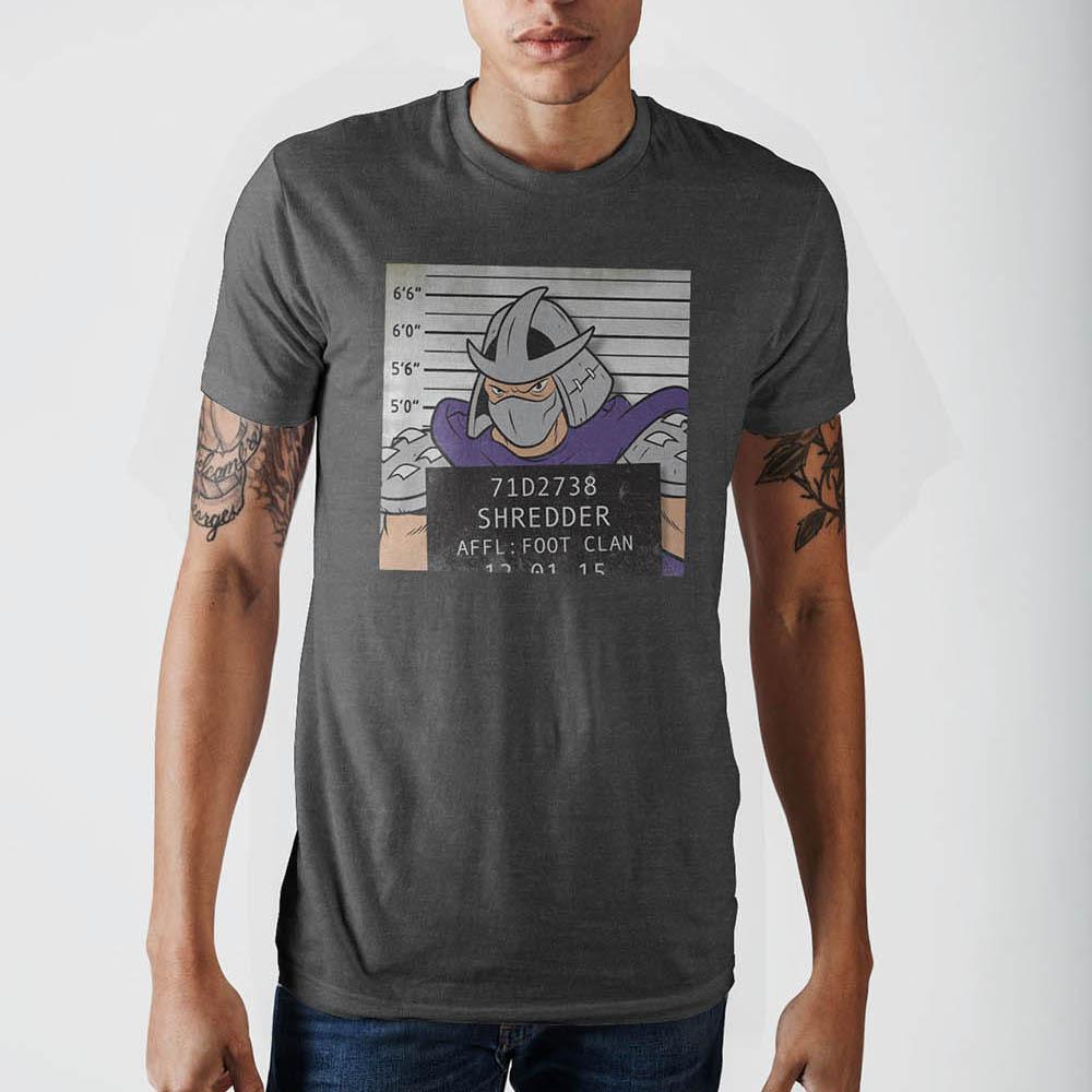 Teenage Mutant Ninja Turtles Shredder Mug Shot T-Shirt