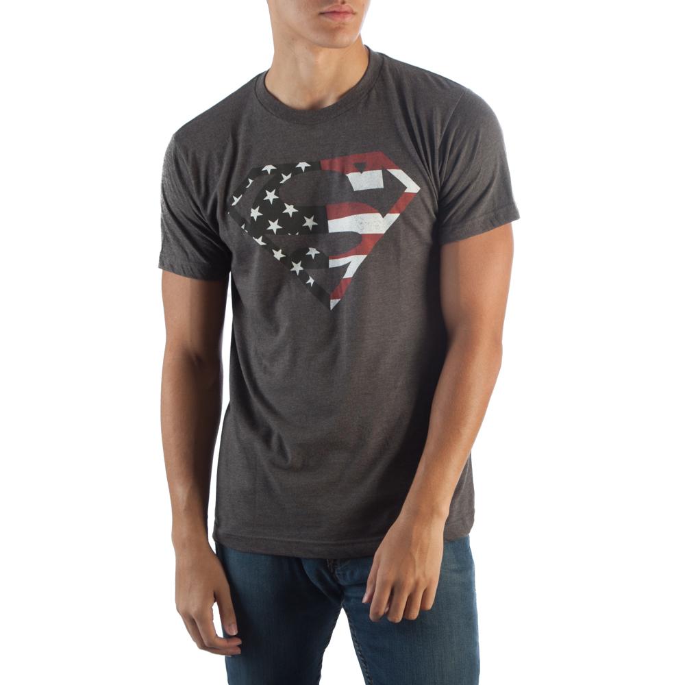 Spm Americana Logo Grey Heather T-Shirt