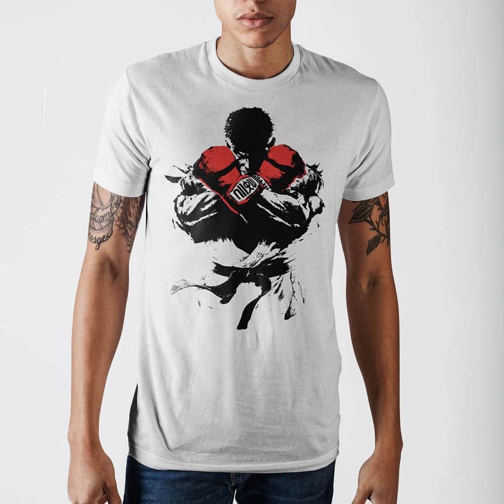 Street Fighter White T-Shirt