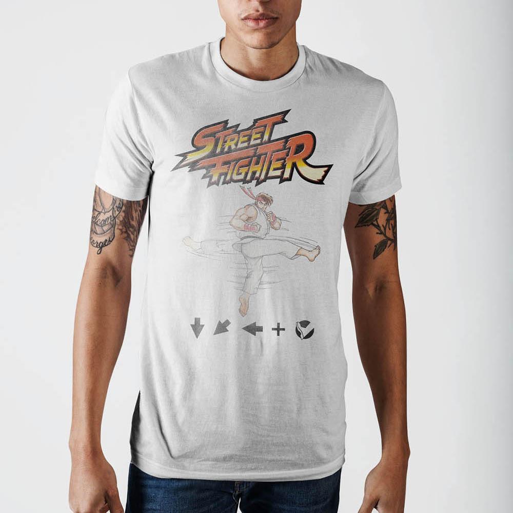 Street Fighter Ryu Kick T-Shirt