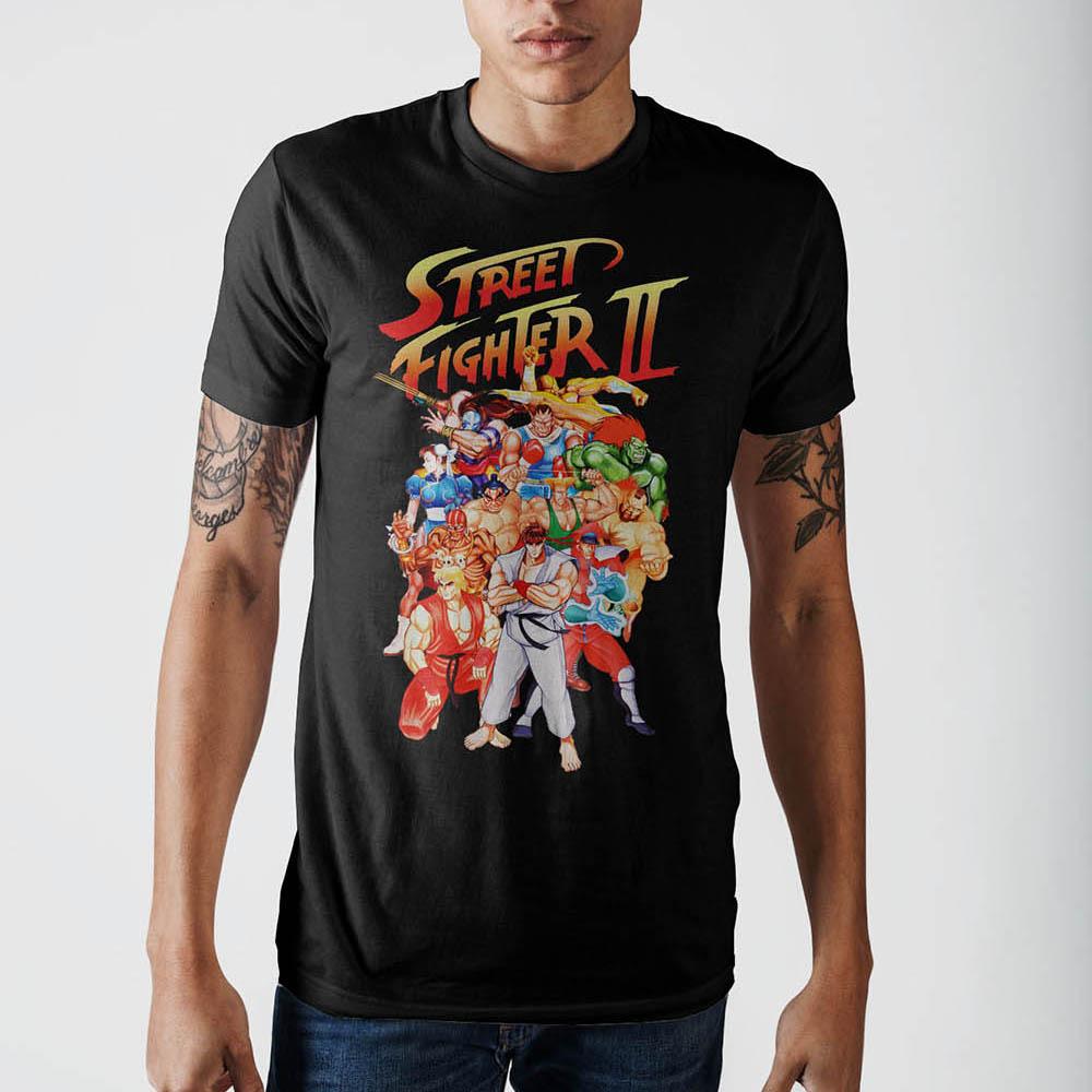 Street Fighter Character Group T-Shirt