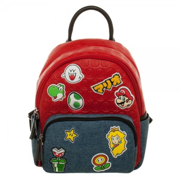 Super Mario Brothers Patches Juniors Mini Handbag