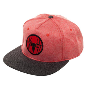 Spiderman Two Tone Cationic Red and Black Snapback